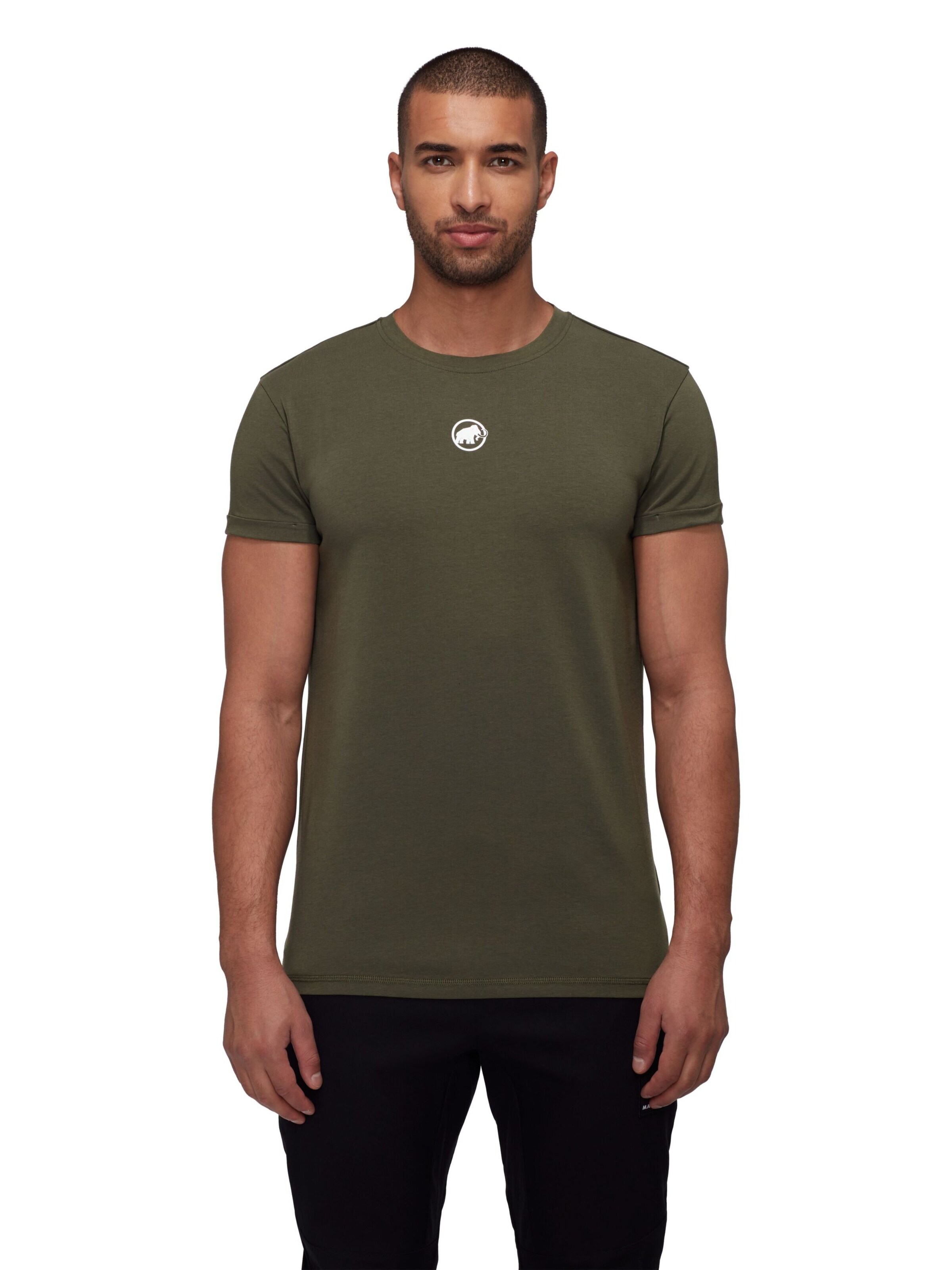 MAMMUT Performance Shirt 'Seon' in Green: front