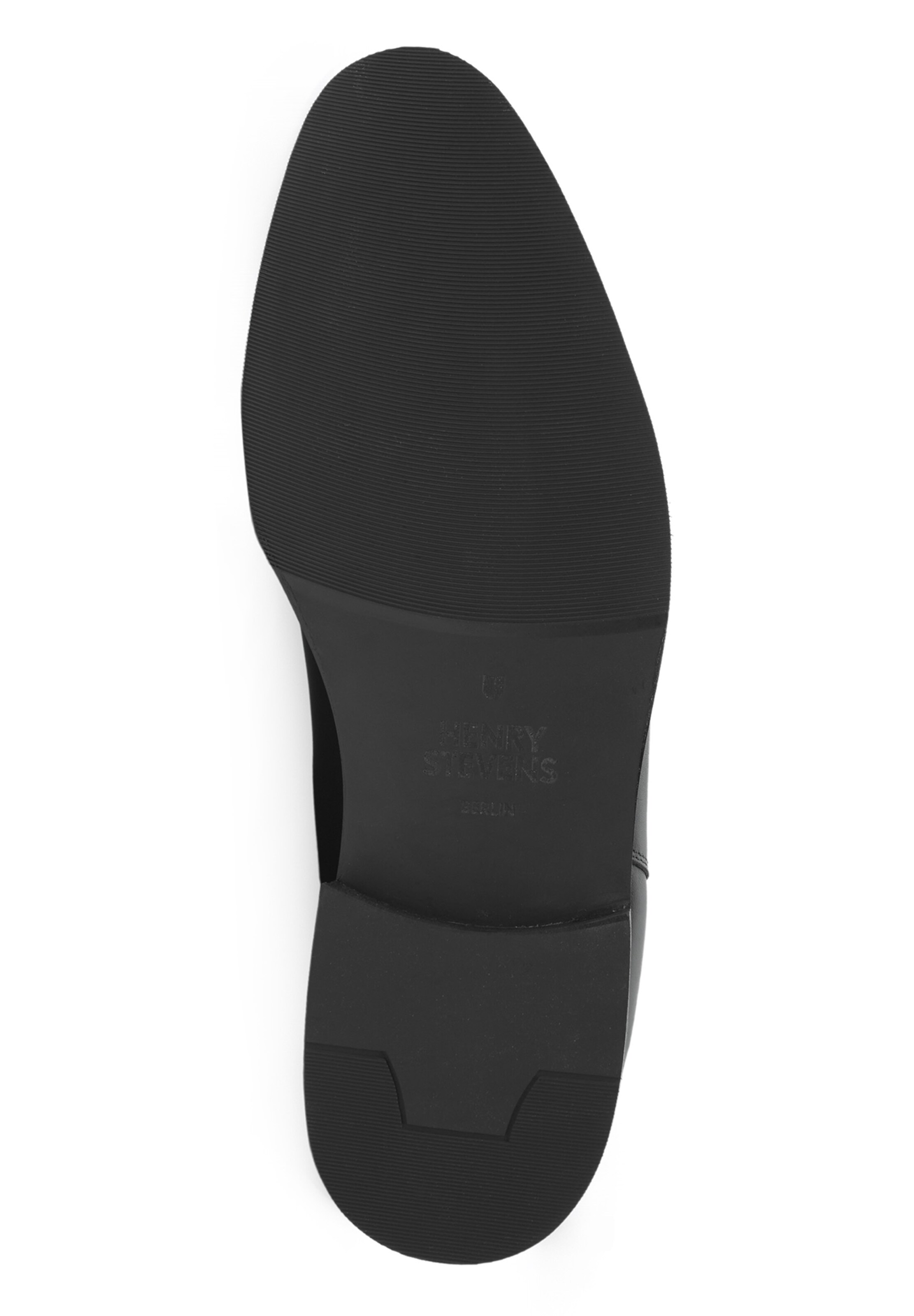 Henry Stevens Chelsea boots 'Marshall' in Zwart