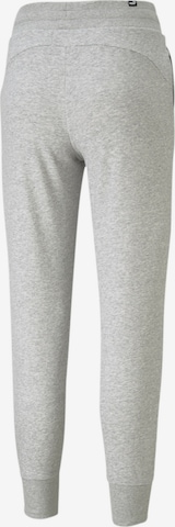 Effilé Pantalon de sport 'ESSENTIAL' PUMA en gris