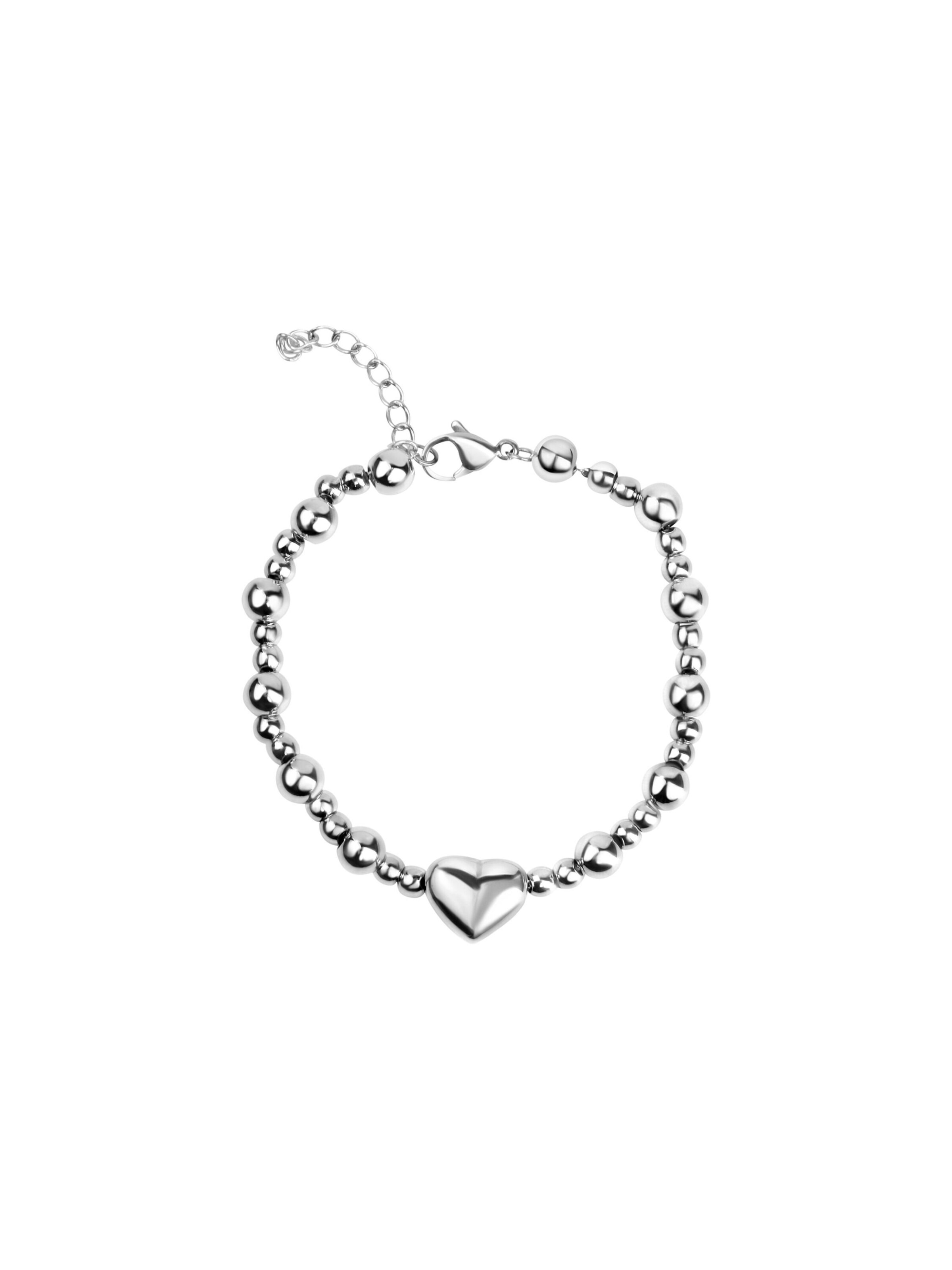 Zeeme Bracelet in White: front