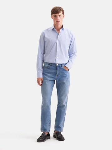 SEIDENSTICKER Regular Fit Hemd in Blau