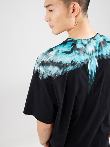 Marcelo Burlon T-Shirt 'COLORDUST WINGS' in Schwarz