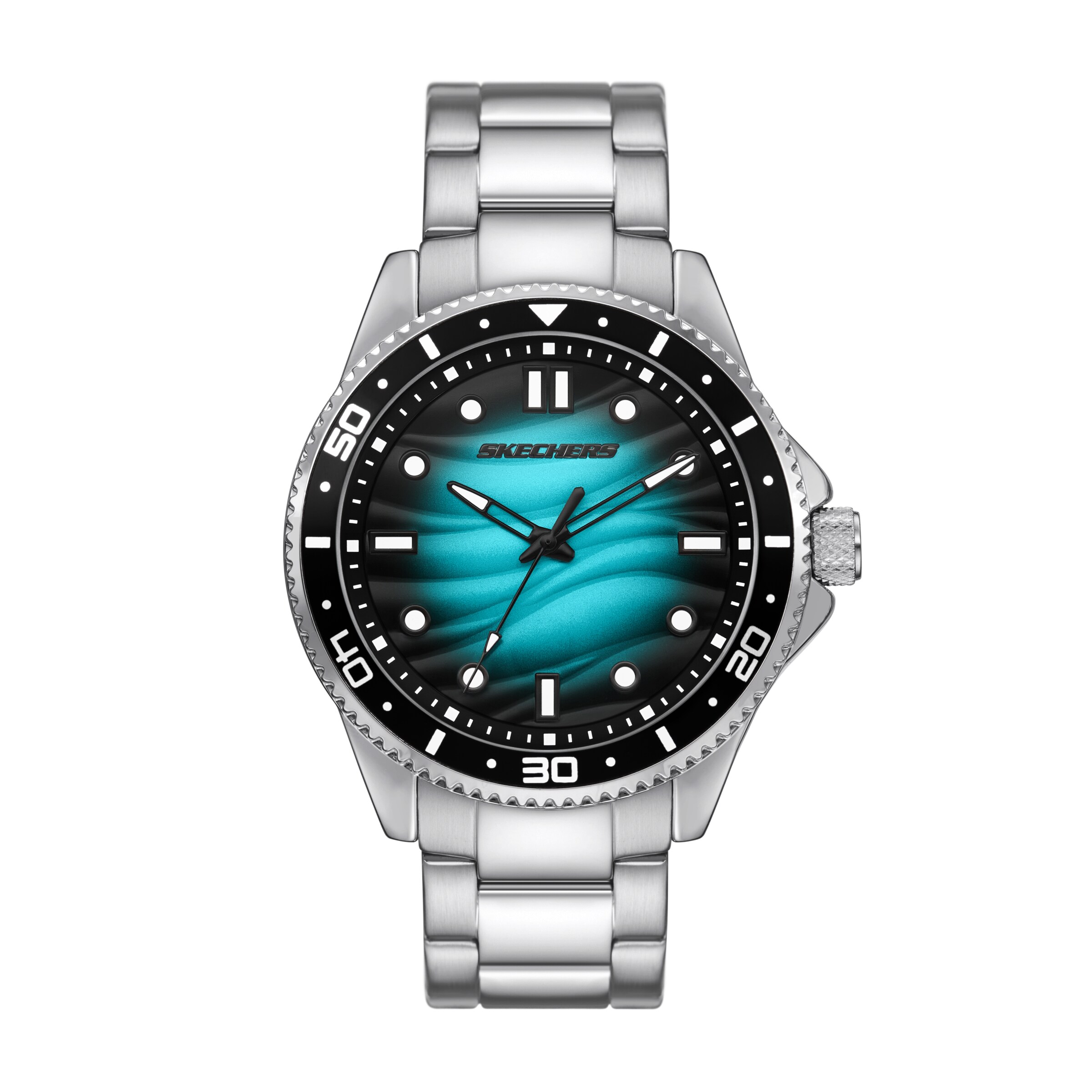 SKECHERS Uhr in Silber: Vorderseite