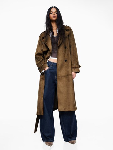 Bershka Tussenmantel in Beige