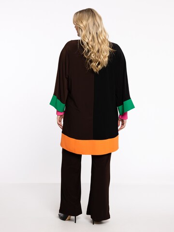 YOEK Strickjacke in Braun