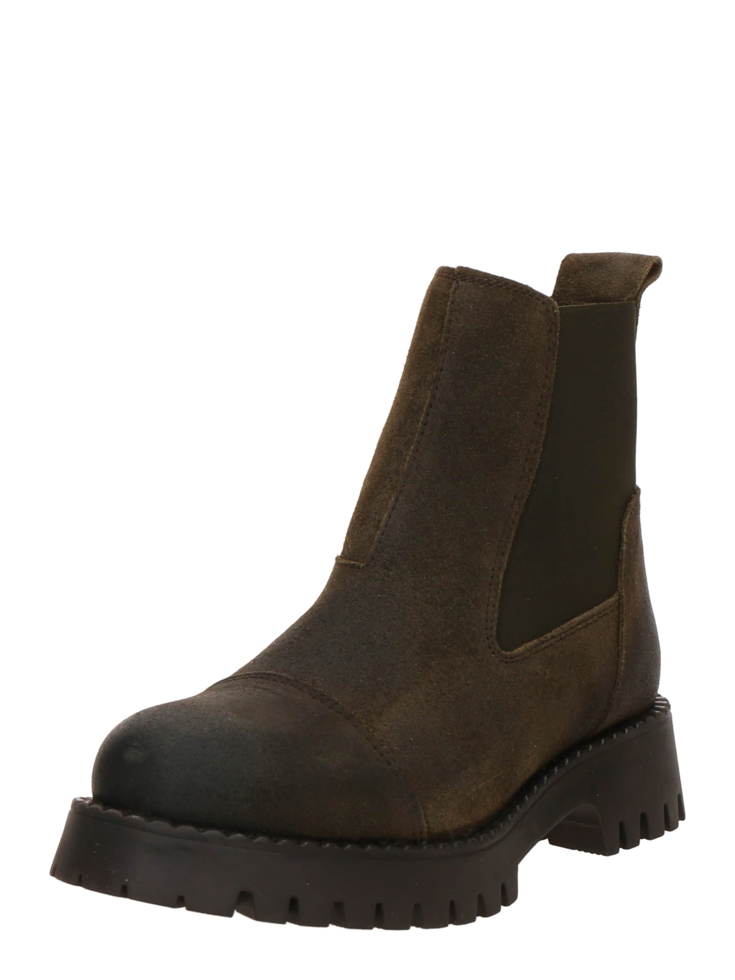 zaļš Ten Points Čelsijas zābaki: no priekšpuses