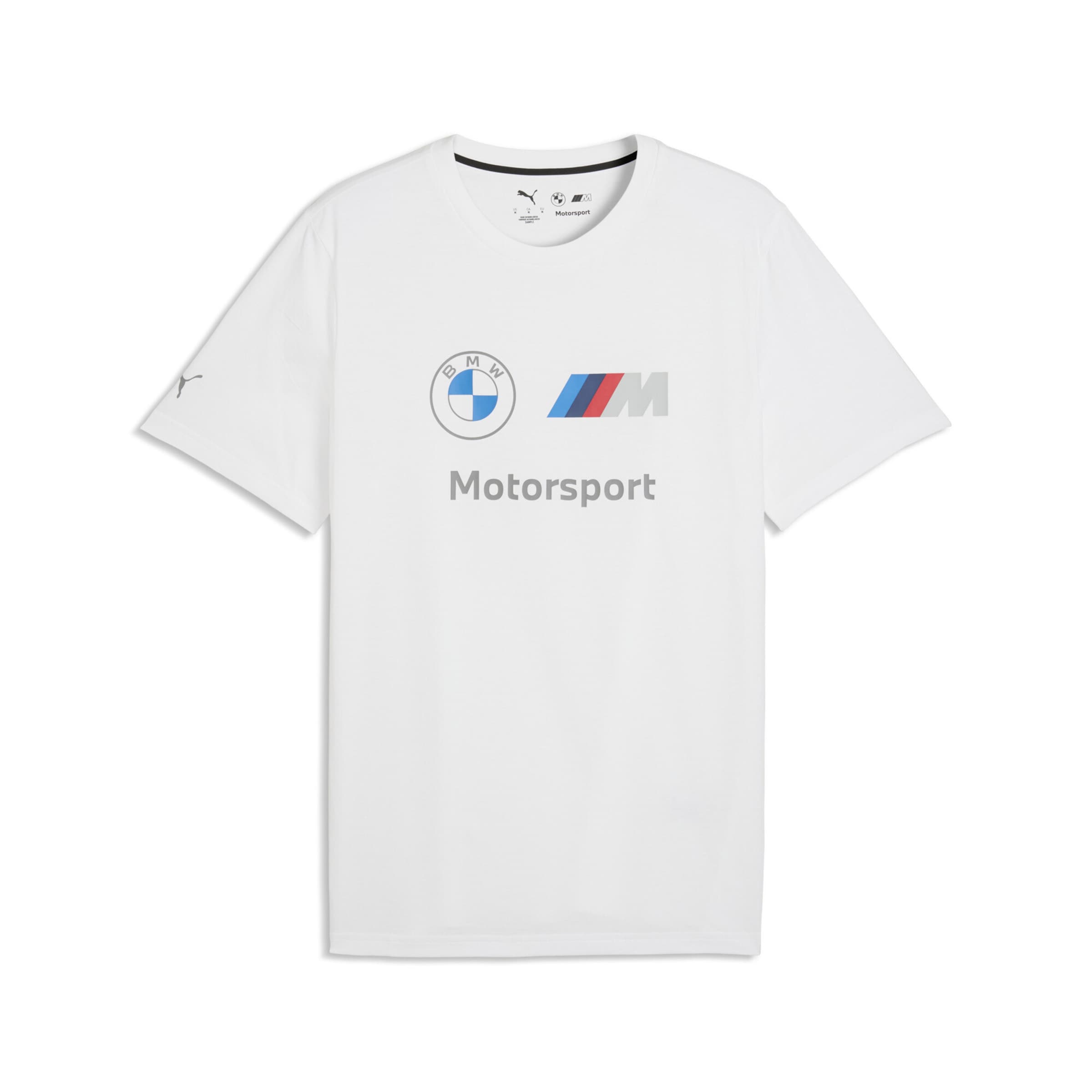 PUMA Funktionsshirt 'BMW M Motorsport Essentials' in blau / anthrazit / schwarz / weiß, Produktansicht