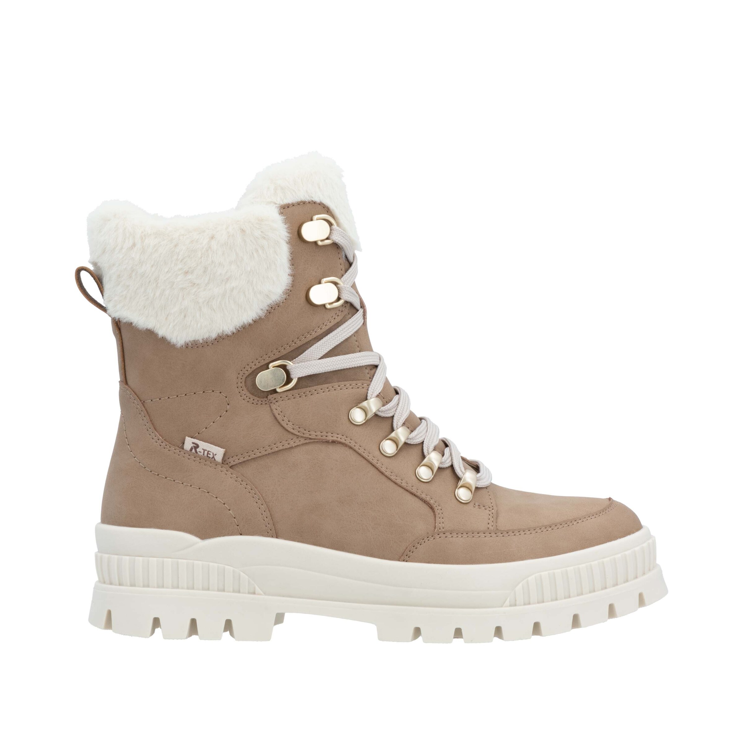 Rieker Veterlaarsjes 'Evolution' in Beige