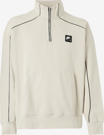 Nike Sportswear Sweatshirt 'Air' i vit: framsida
