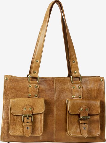RE:DESIGNED Handbag 'Tanna Small Urban' in Brown: front