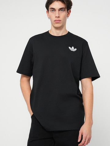 ADIDAS ORIGINALS T-Shirt 'DOG GFX' in Schwarz