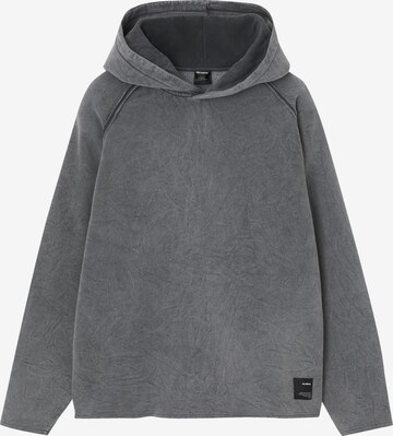 Pull&Bear Sweatshirt in Grey: front