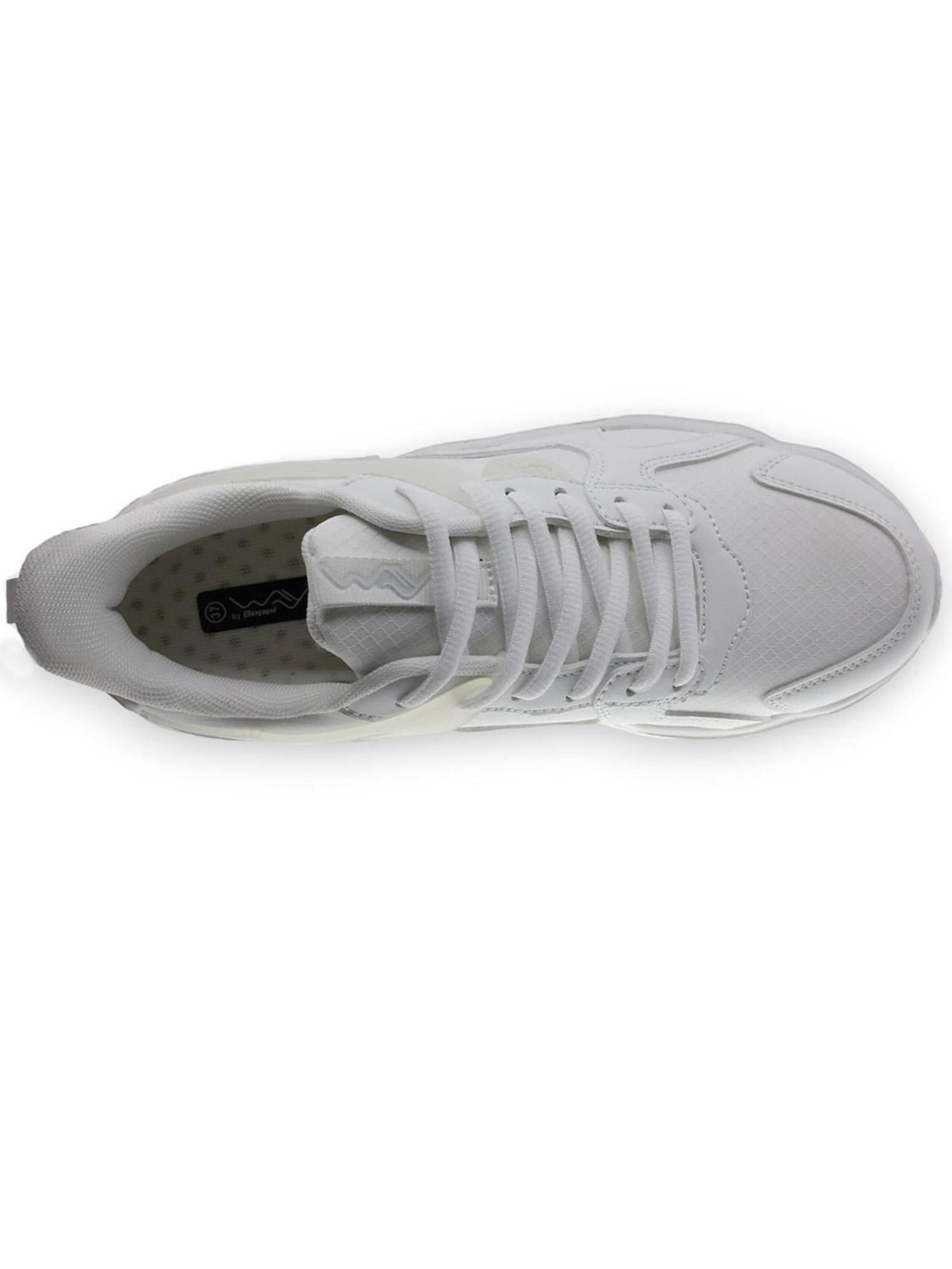 Beppi Sneaker low 'Casual Shoe'‌‌‌‌‌‌ in Weiß