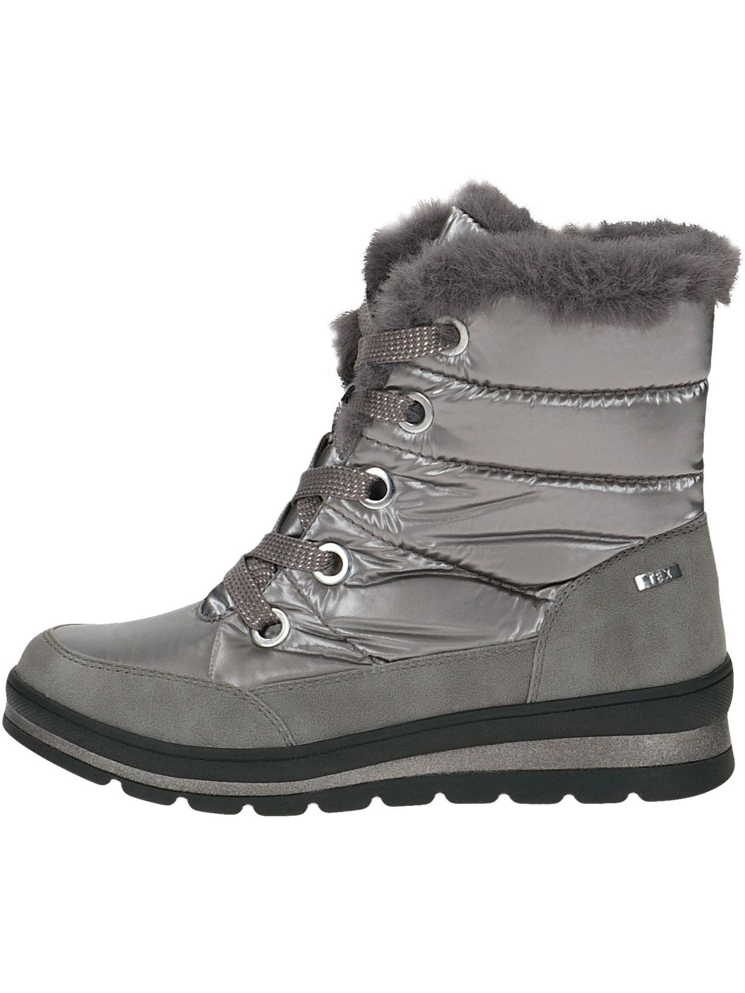 CAPRICE Snow boots in Silver