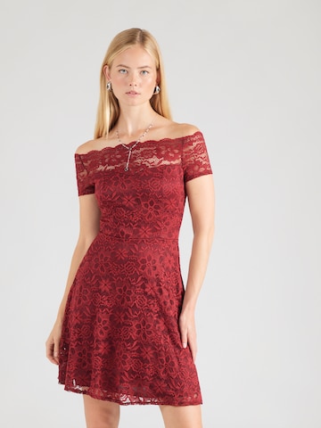 WAL G. Dress 'TRINI' in Red: front