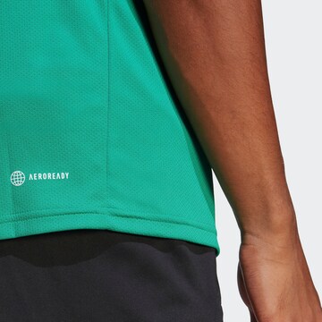 ADIDAS PERFORMANCE Functioneel shirt 'Train Essentials 3-Stripes' in Groen