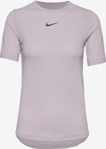 NIKE Performance Shirt in Purple: front