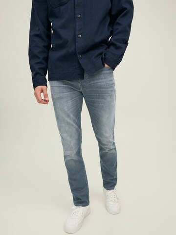 Regular Jean JACK & JONES en bleu : devant