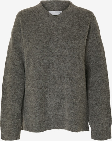 SELECTED Sweater 'SLFSIA' in Grey: front