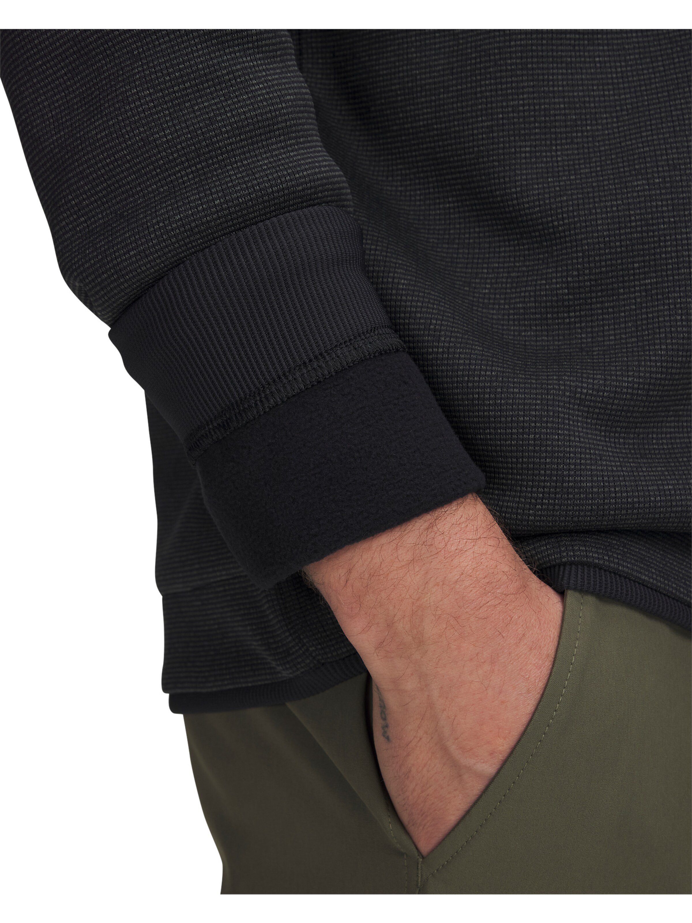 UNDER ARMOUR Sportsweatshirt in Zwart