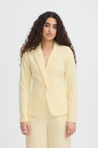 ICHI Marynarka 'IHKATE' w kolorze żółty: przód