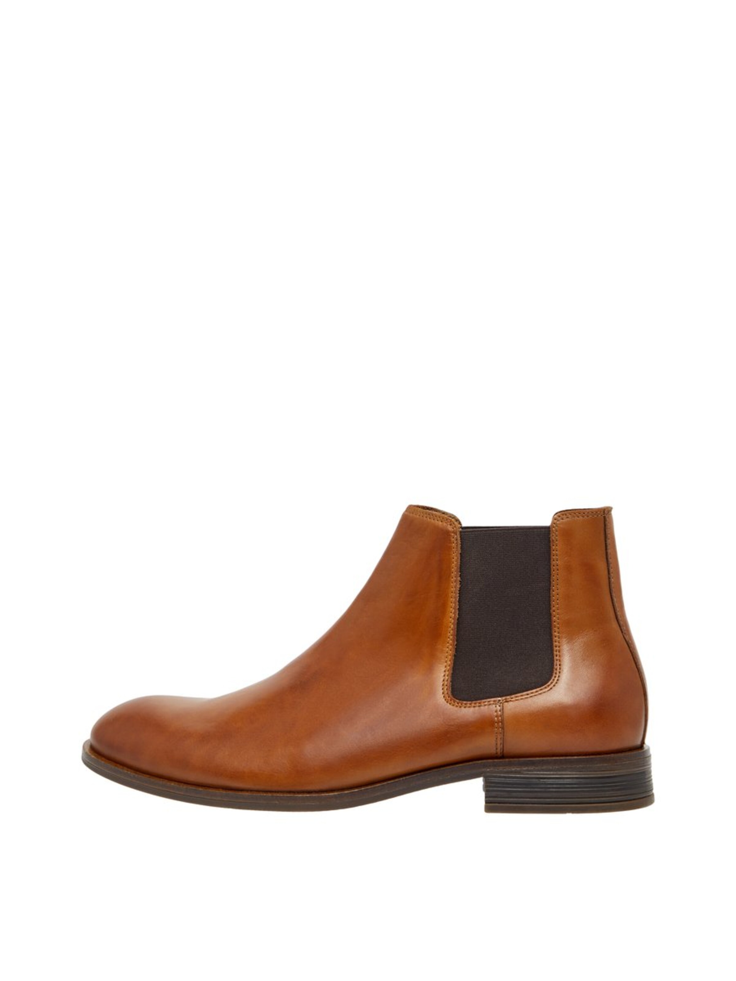 Bianco Chelsea škornji | rjava barva: sprednja stran