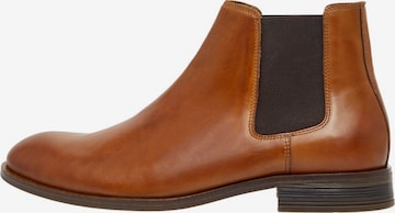 Bianco Chelsea boots in Bruin: voorkant