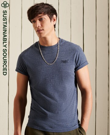 Superdry Shirt in Blauw: voorkant