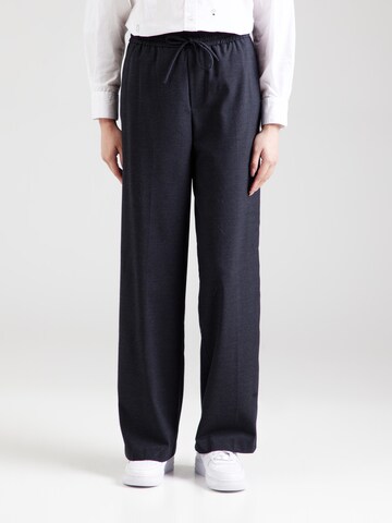 Mavi Wide leg Pantalon in Blauw: voorkant