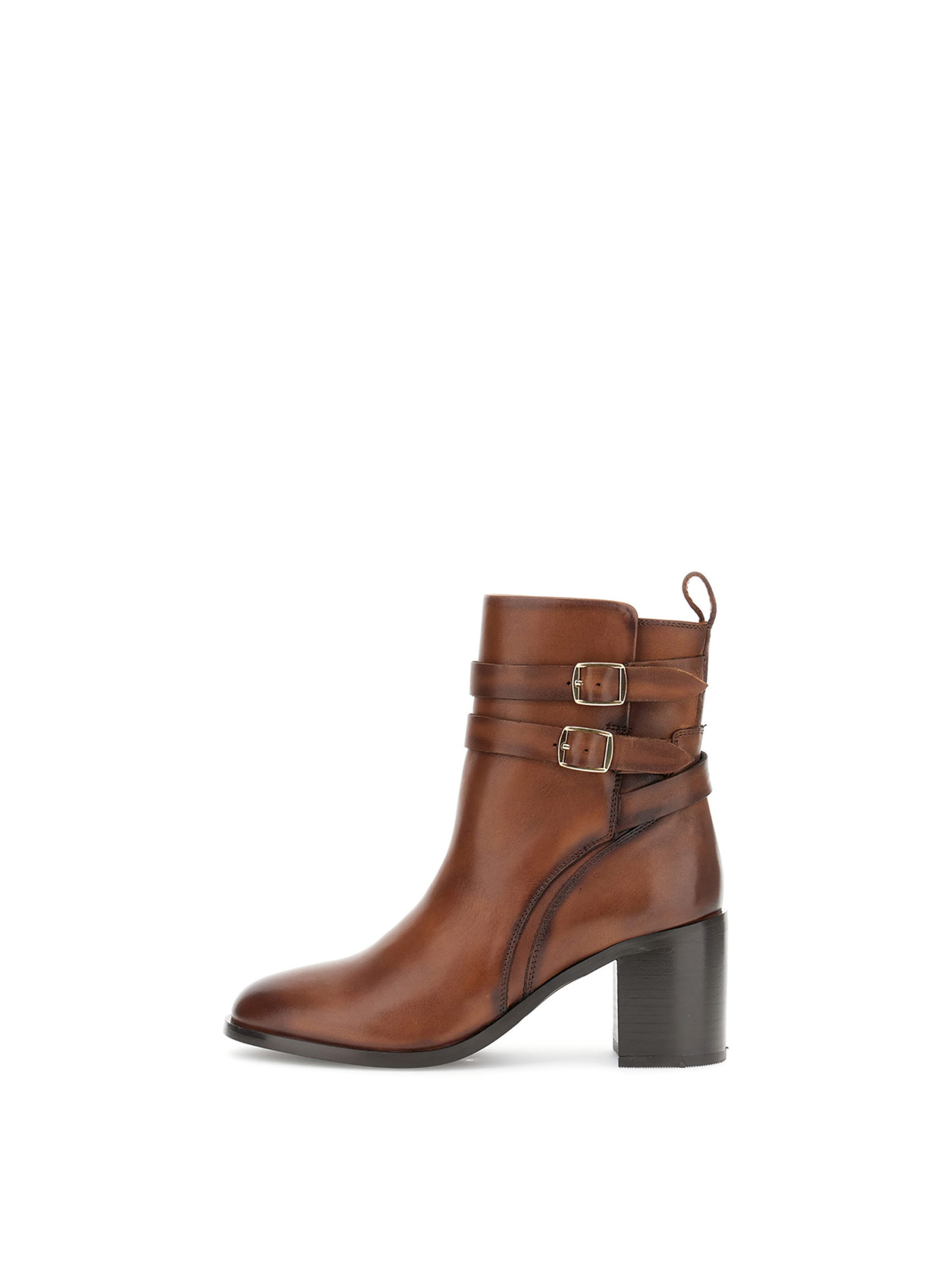 CAFè NOIR Enkellaarsjes in Bruin: voorkant