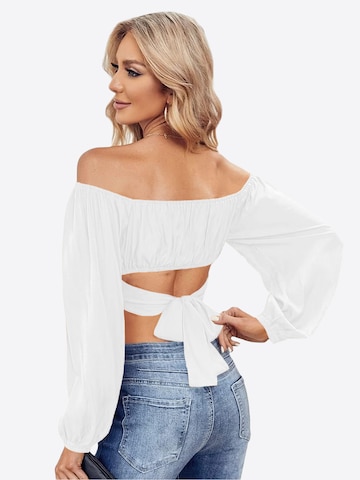 Imily BelaBluza - bijela boja