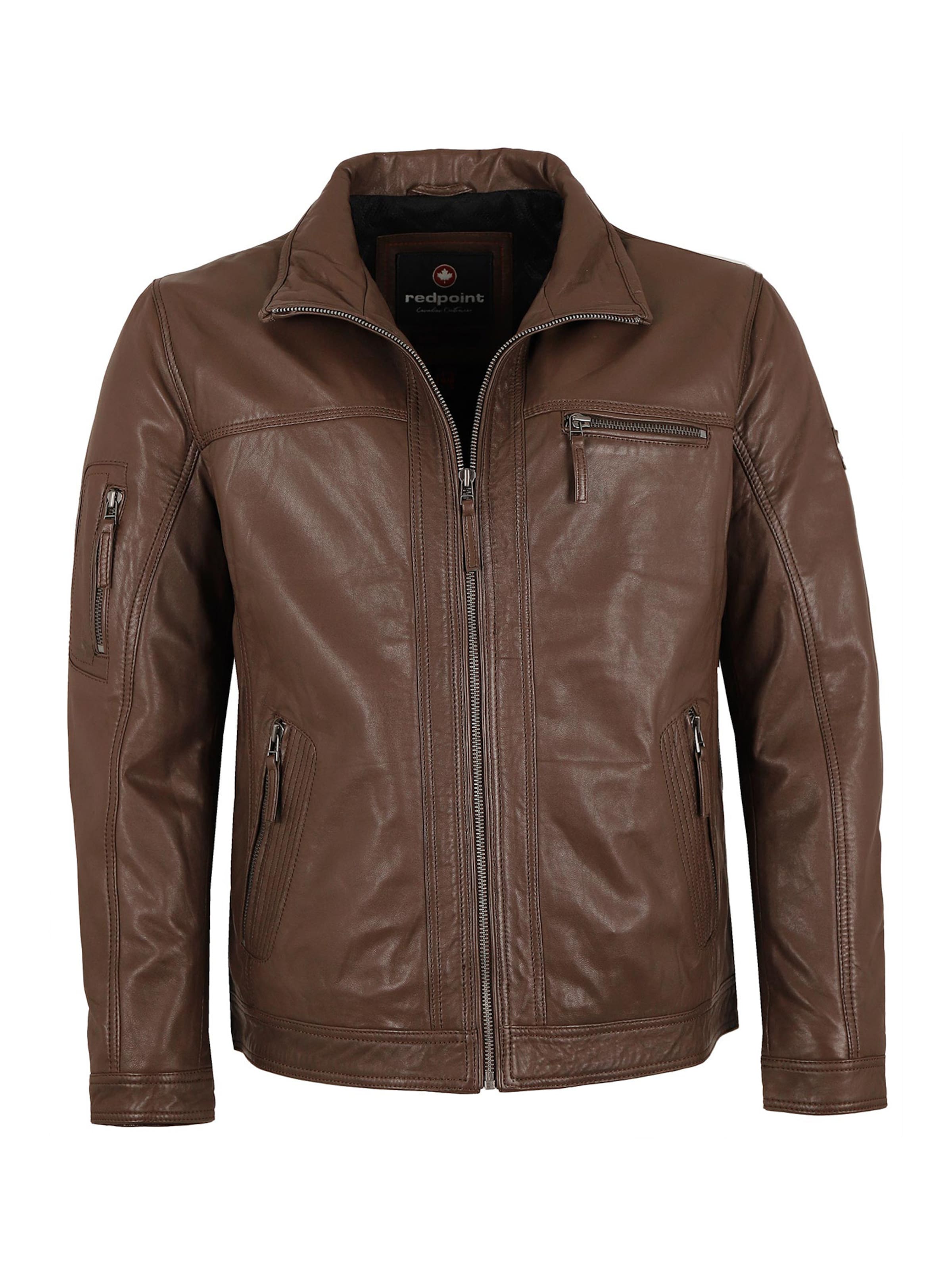 Veste mi-saison 'Brice' REDPOINT en marron : devant