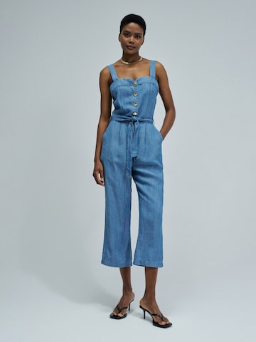 Salsa Jeans Jumpsuit in Blauw: voorkant