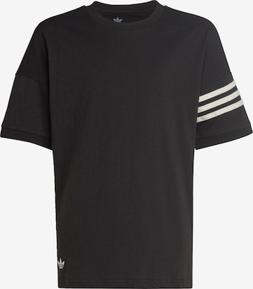 ADIDAS ORIGINALS Shirt 'Adicolor' in Black: front