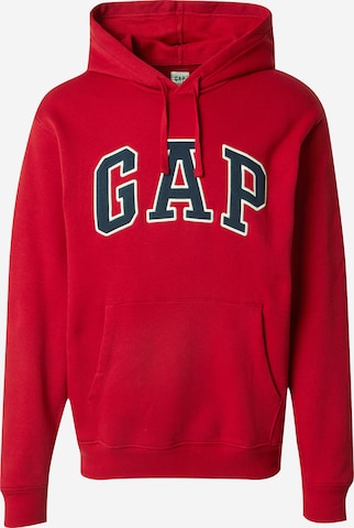 GAP Sweatshirt 'HERITAGE' i rød: forside