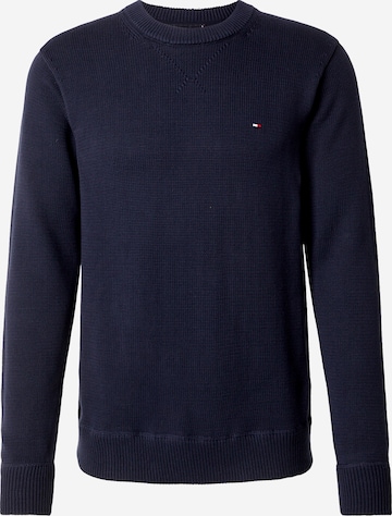 TOMMY HILFIGER Sveter - Modrá: predná strana