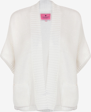LIEBLINGSSTÜCK Knit cardigan 'Aruba' in White: front