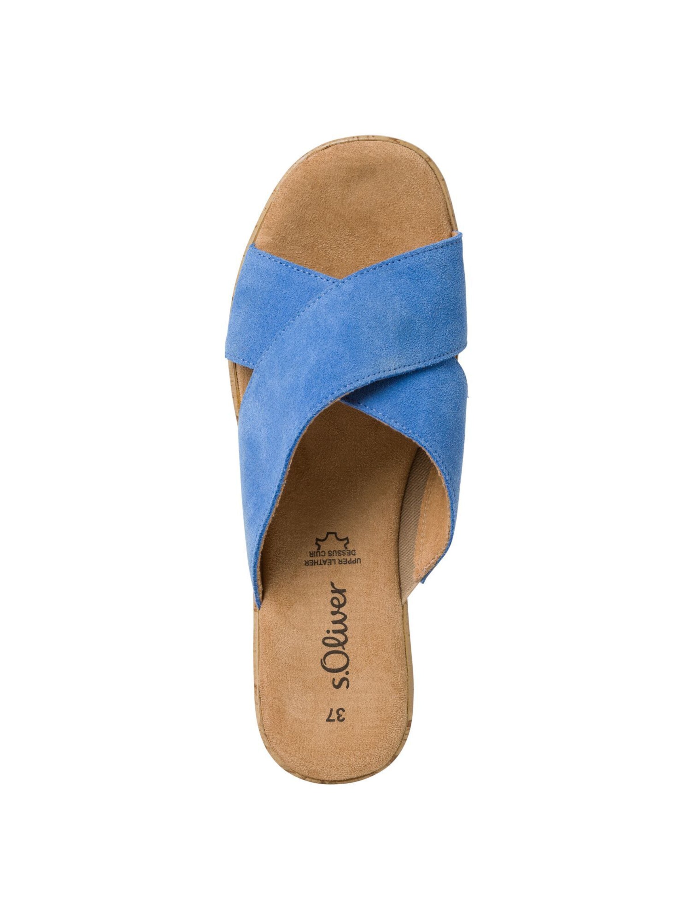 s.Oliver Pantolette in Blau