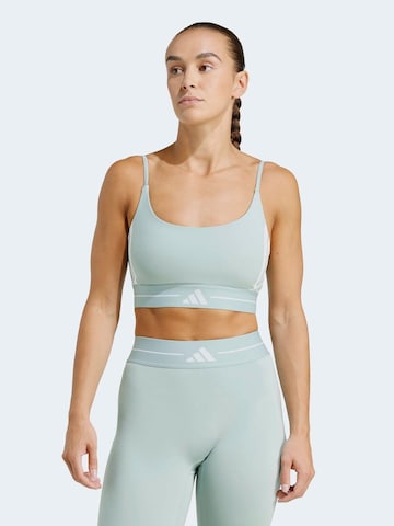 Bustieră Sutien sport 'HYG' de la ADIDAS PERFORMANCE pe verde: față