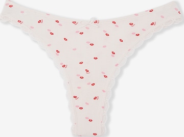 ETAM Thong 'PILLOW TALK' in Pink: front