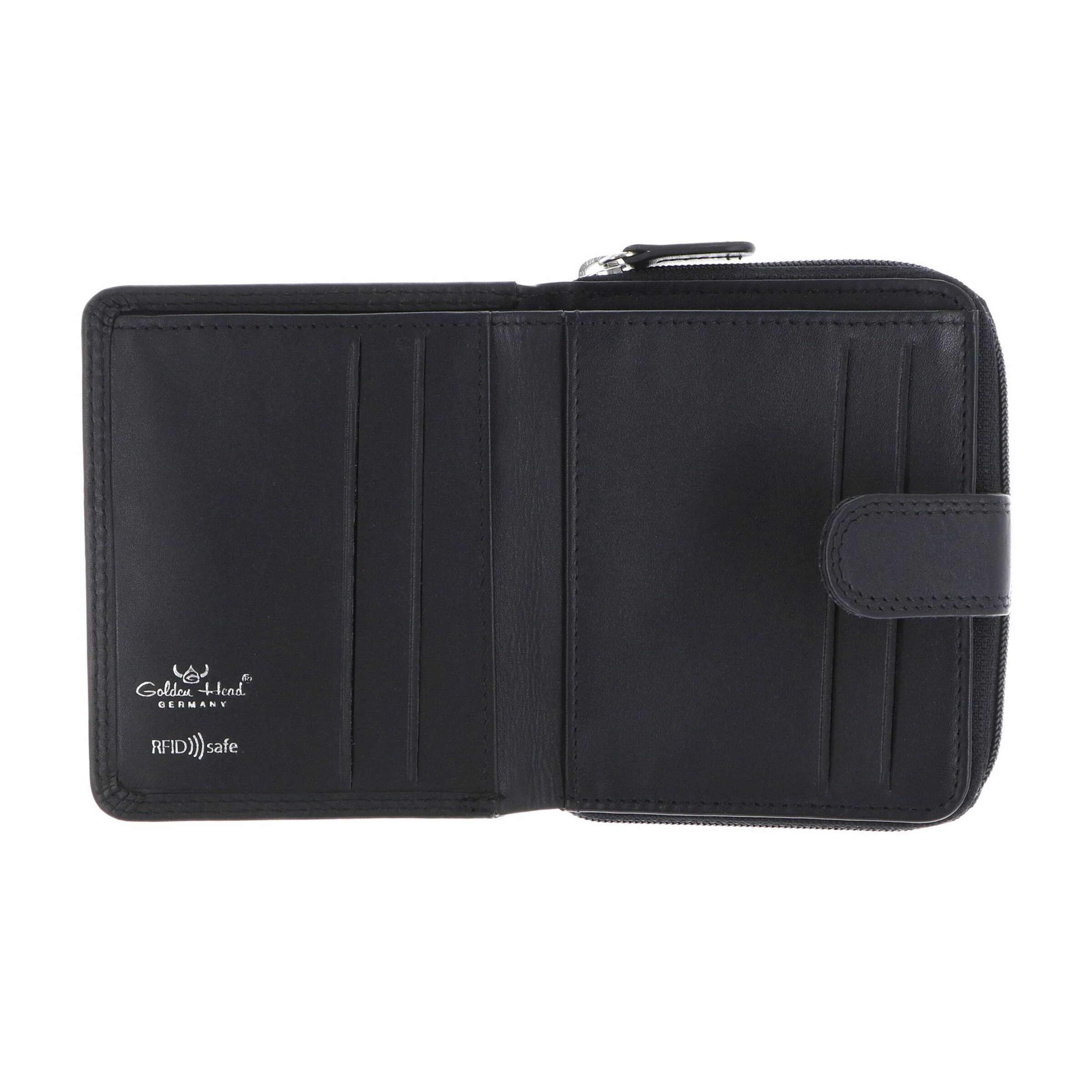 Porte-monnaies 'Polo' GOLDEN HEAD en noir