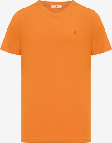 T-Shirt Daniel Hills en orange : devant