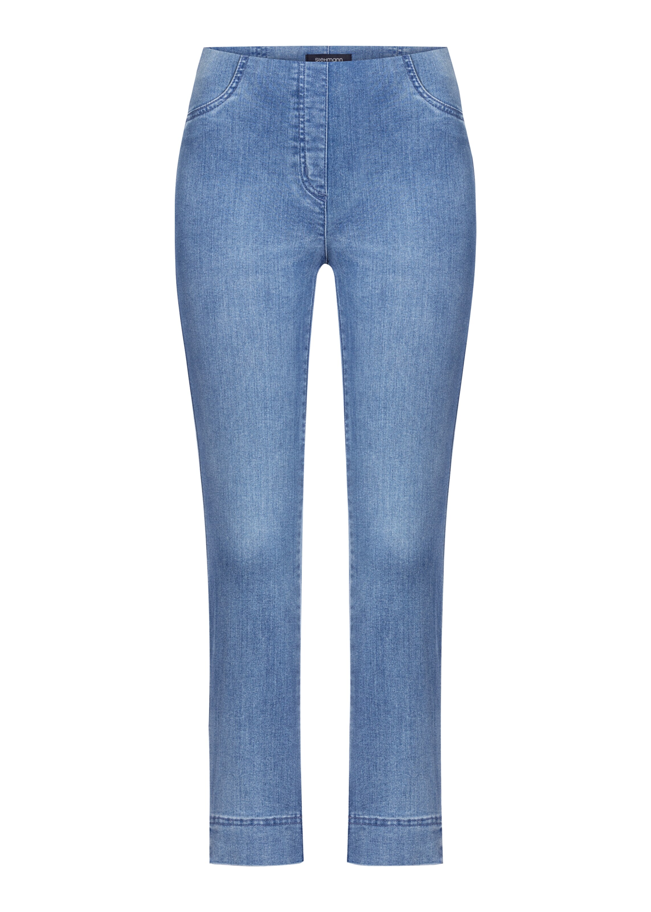 STEHMANN Slimfit Jeans in Blau: Vorderseite