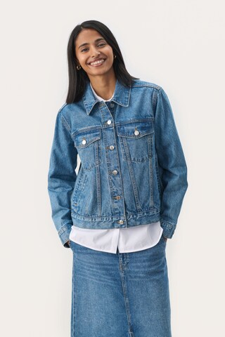 Part Two Tussenjas 'Nichole' in Blauw: voorkant
