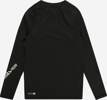 QUIKSILVER Performance Shirt 'ALL TIME' in Black