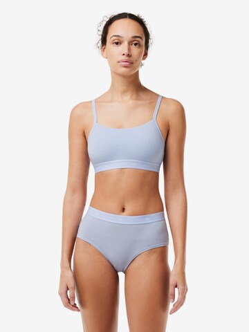 LACOSTE Bandeau BH in Blauw: voorkant