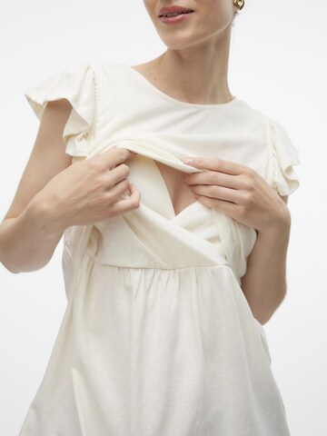 T-shirt 'ERICA JUNA' MAMALICIOUS en blanc