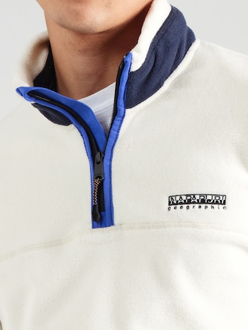 NAPAPIJRI Sweater 'T-DERGANA' in Beige
