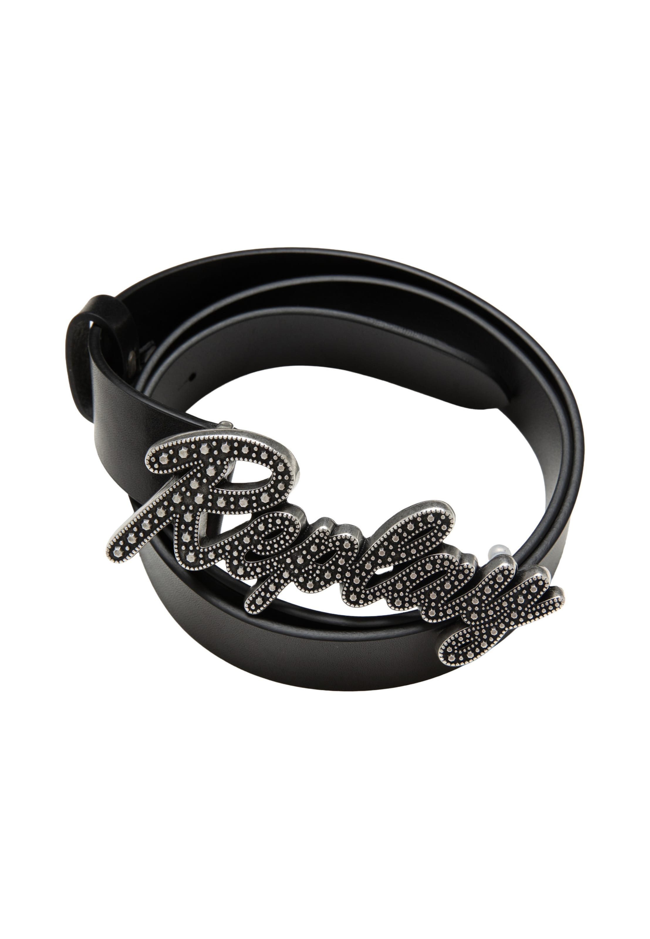 REPLAY Belt in Black: front