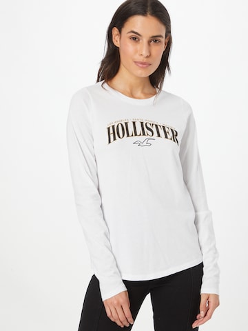 HOLLISTER Shirt in White: front